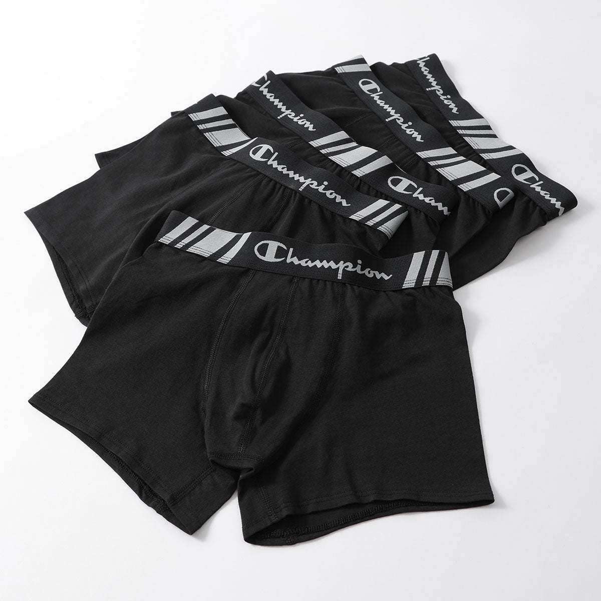 5枚セット】Champion メンズ ボクサーパンツ 抗菌防臭 前閉じ Cotton
