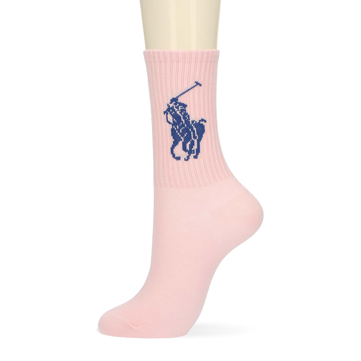 POLO RALPH LAUREN ソックス 3足セット ブラック ピンク刺繍 ≪WEB限定≫【2足セット】POLO RALPH LAUREN オーガニックコットン混