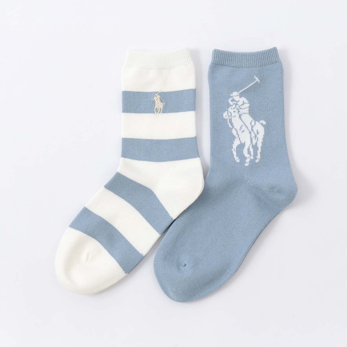≪WEB限定≫【2足セット】POLO RALPH LAUREN CANDY SHOP STRIPE ＆ BIG