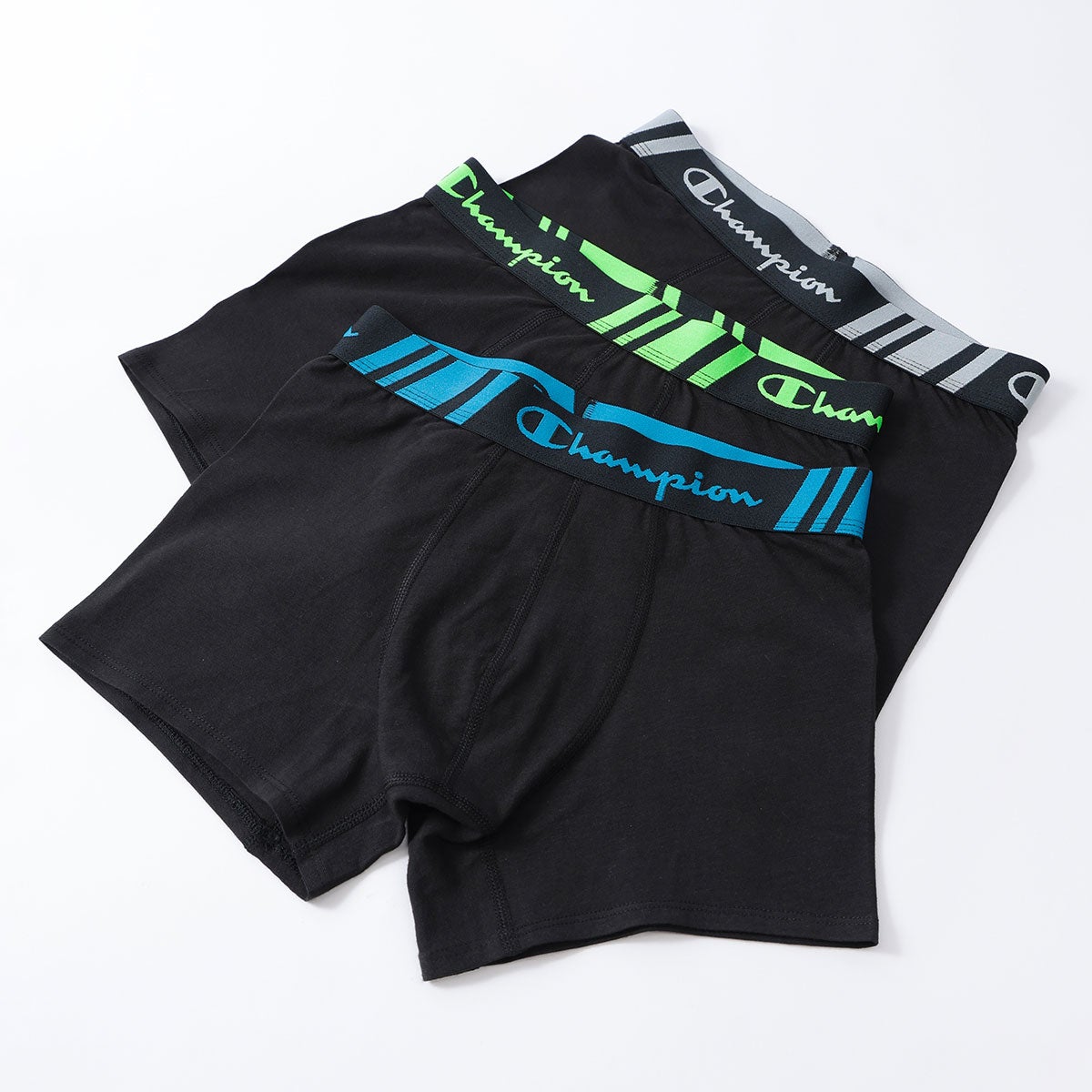 3枚セット】Champion メンズ ボクサーパンツ 抗菌防臭 前閉じ Cotton