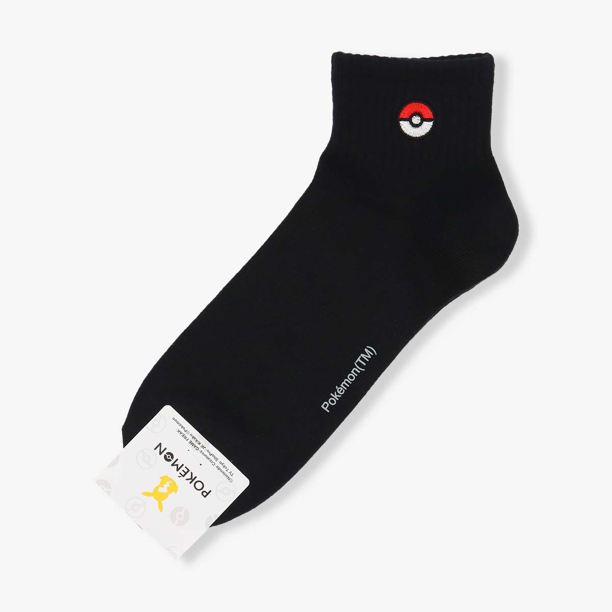 ポケモン モンスターボール ワンポイント ショート丈 カジュアル