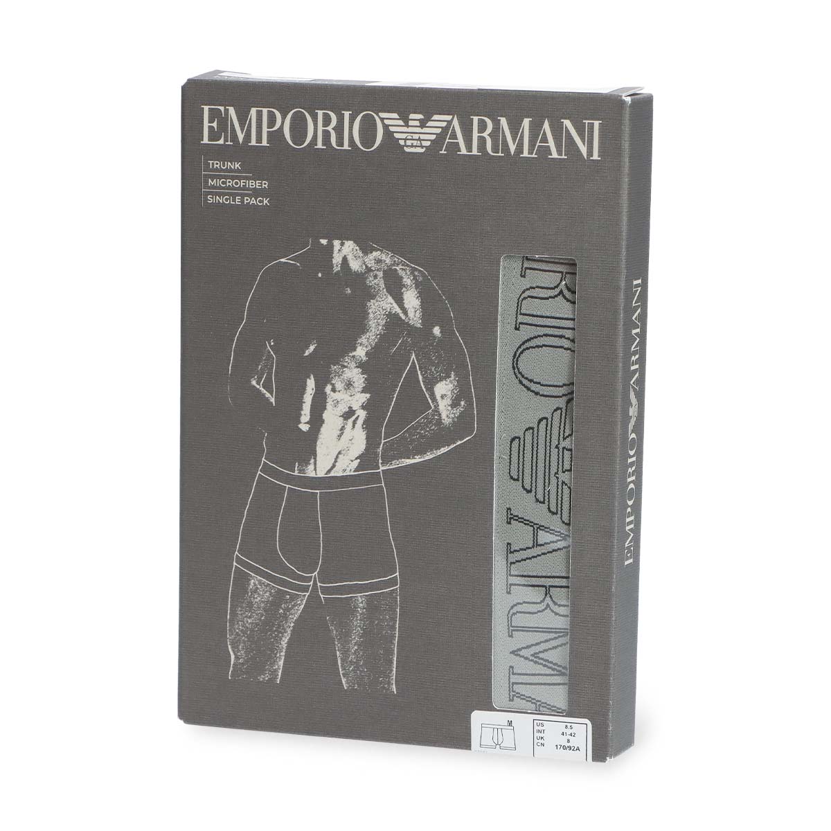 EMPORIO ARMANI UNDERLINED LOGOBAND アンダーラインド ロゴバンド