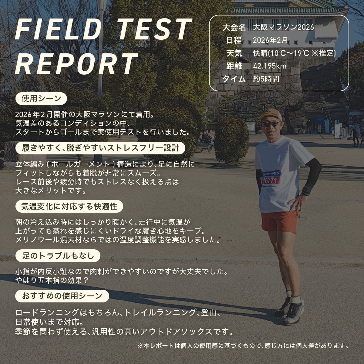 NAIGAI TRAIL MERINO MIX メリノウール18％ 5本指 スポーツソックス