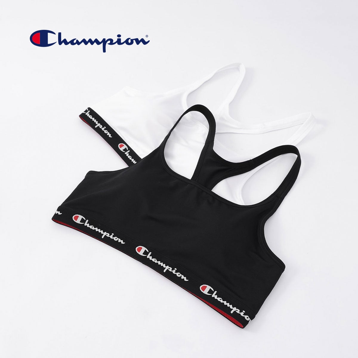 Champion Sporty harf-top brassiere スポーツブラ ウィメンズ