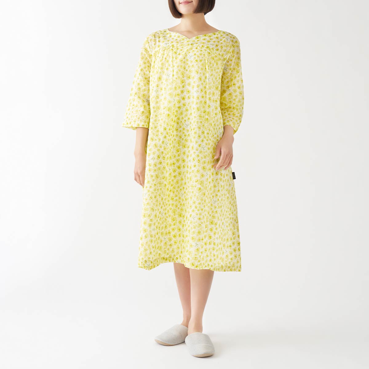 MLサイズ】LANVIN COLLECTION 軽くて涼しいパジャマ 綿100％ 通気性の