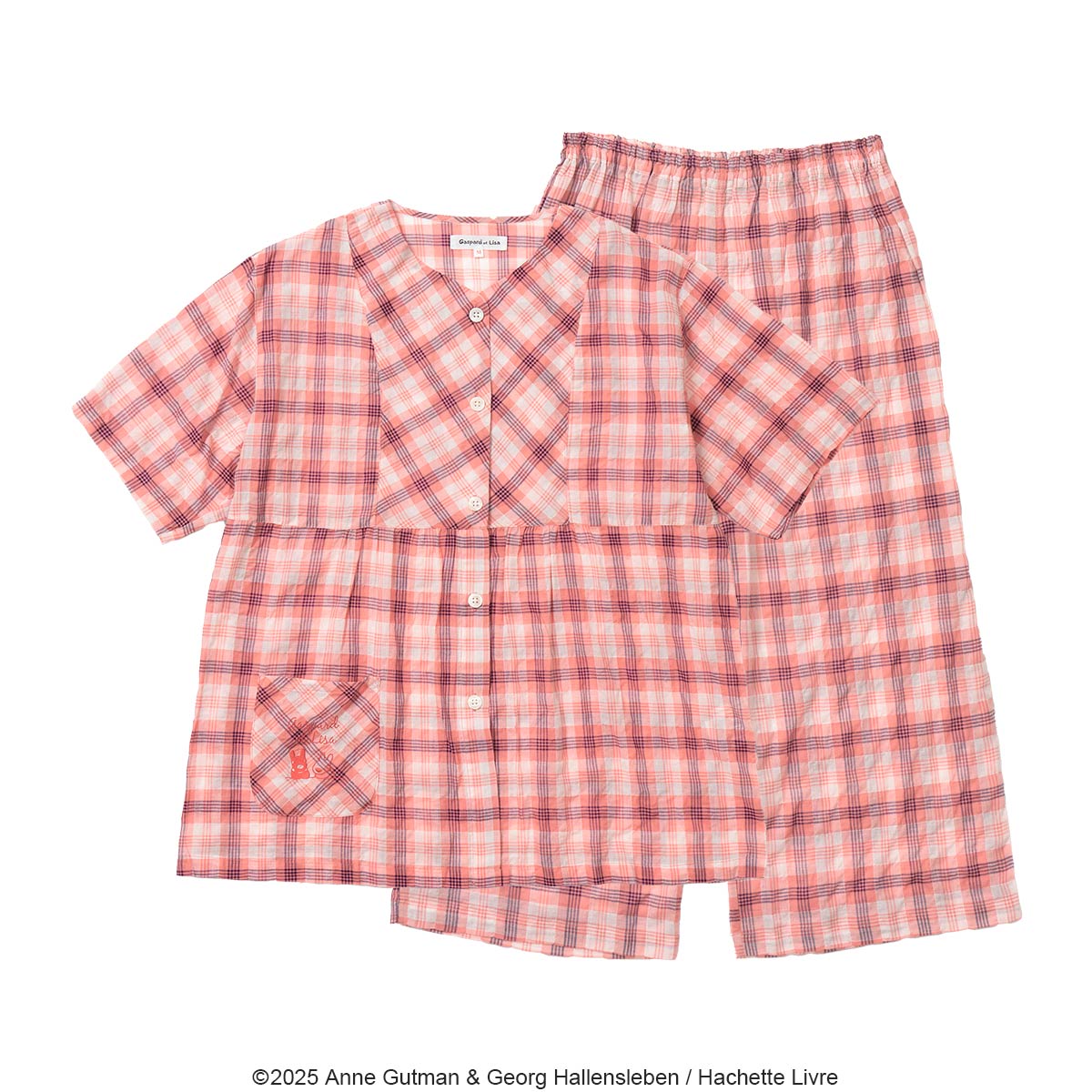 Mサイズ】Gaspard et Lisa リサとガスパール 軽くて柔らかい 薄手
