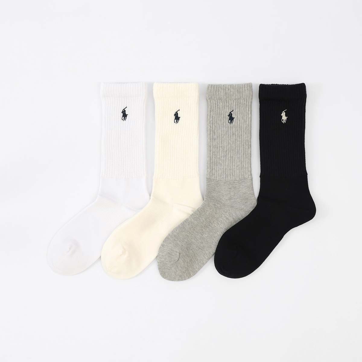POLO RALPH LAUREN リブルーズ ポロポニー刺しゅう クルー丈