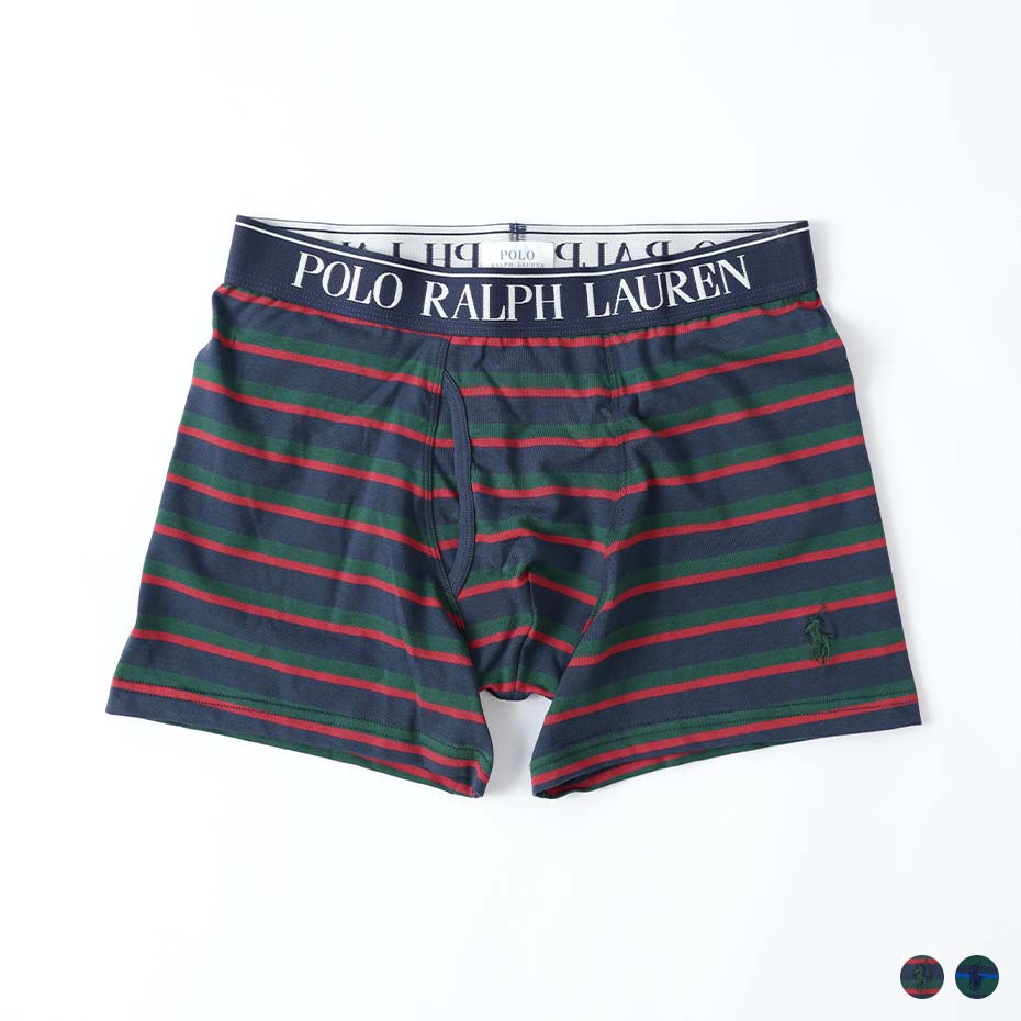 POLO RALPH LAUREN ストライプ PP ボクサーパンツ メンズ 前開き