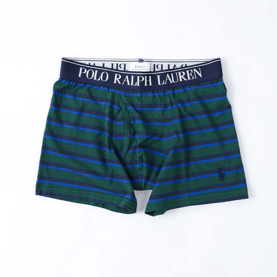 POLO RALPH LAUREN ストライプ PP ボクサーパンツ メンズ 前開き