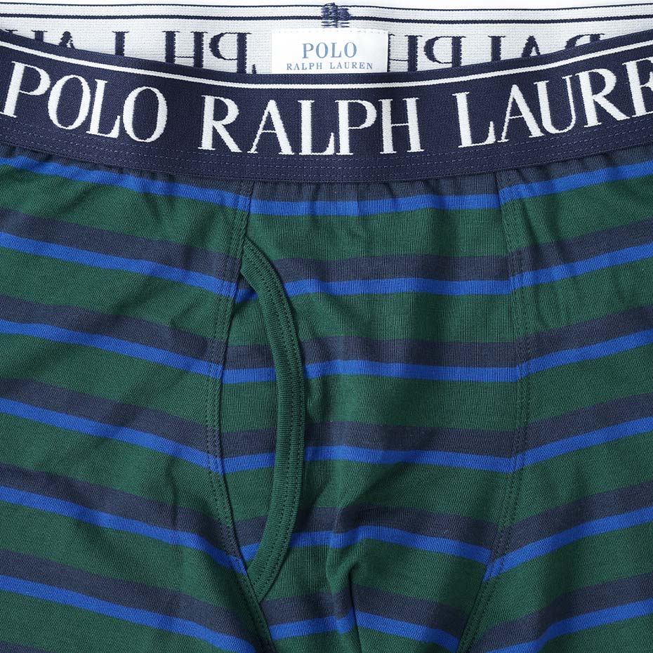 POLO RALPH LAUREN ストライプ PP ボクサーパンツ メンズ 前開き