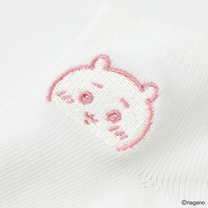 【3足セット】ちいかわフェイスちいかわハチワレうさぎスニーカー丈ソックスキッズ94153241
