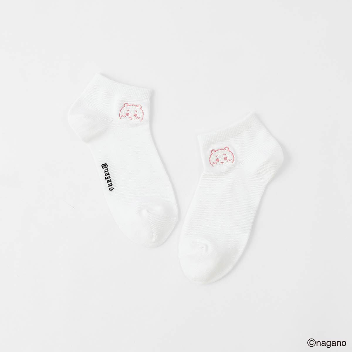 【3足セット】ちいかわフェイスちいかわハチワレうさぎスニーカー丈ソックスキッズ94153241