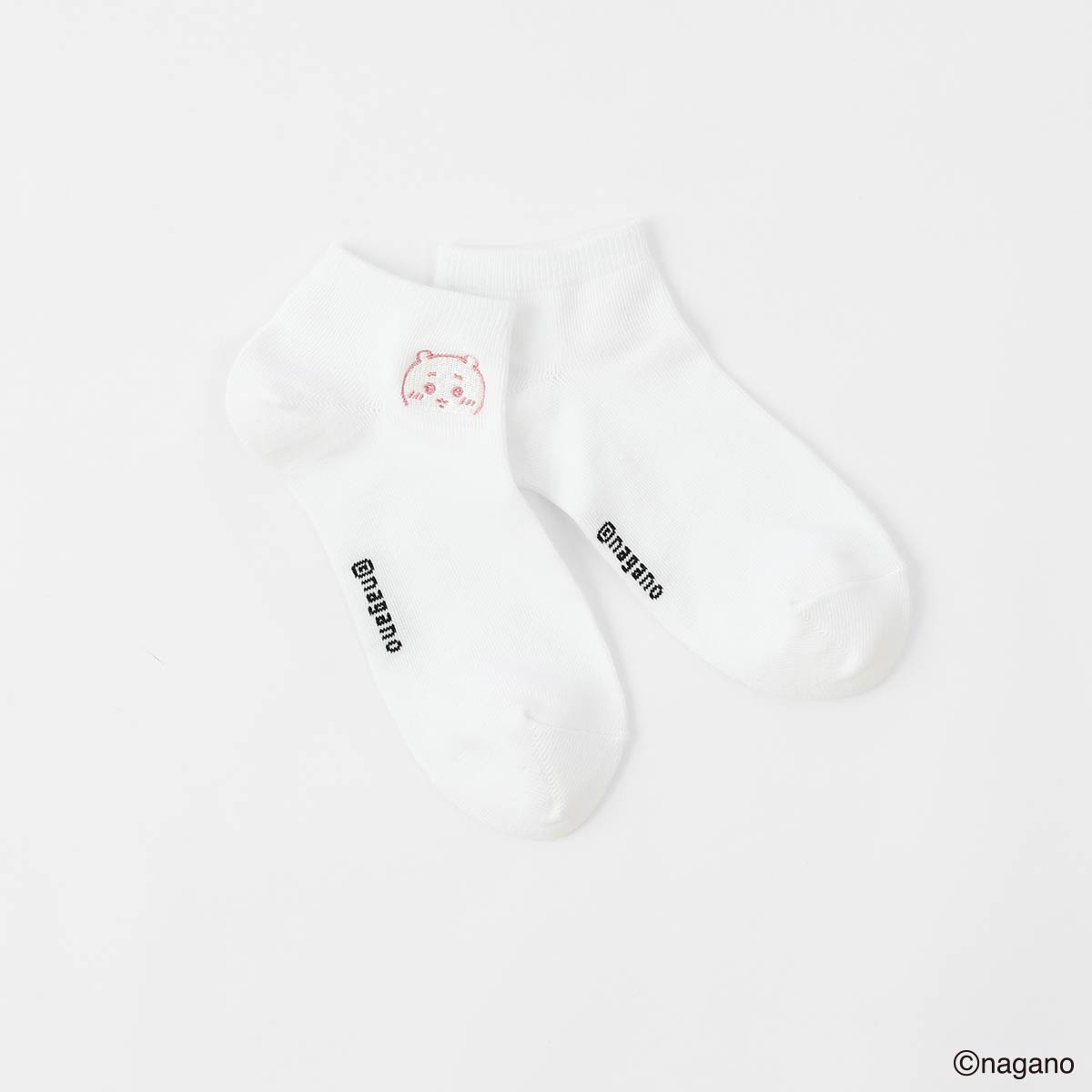 【3足セット】ちいかわフェイスちいかわハチワレうさぎスニーカー丈ソックスキッズ94153241