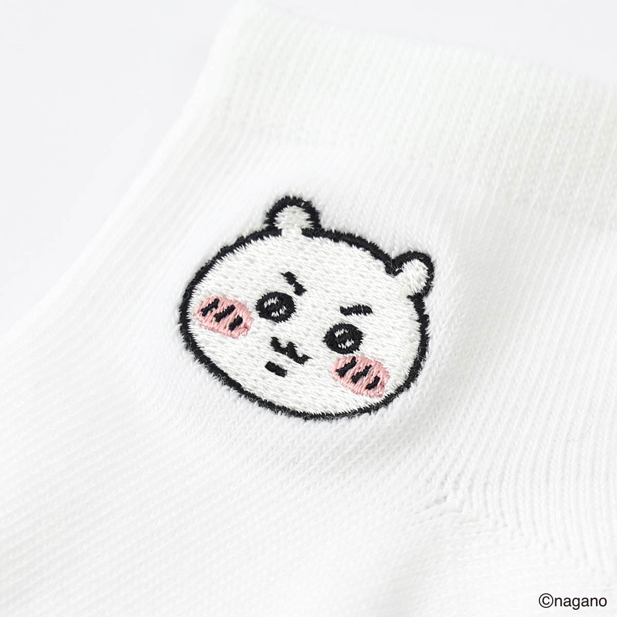 【3足セット】ちいかわワンポイント刺繍ちいかわハチワレうさぎスニーカー丈ソックスキッズ94153247