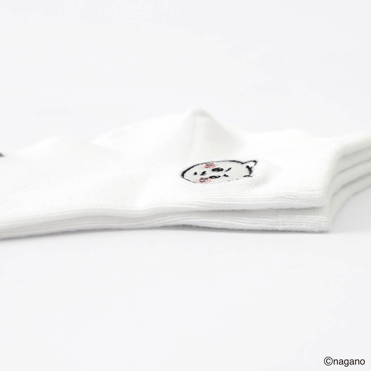 【3足セット】ちいかわワンポイント刺繍ちいかわハチワレうさぎスニーカー丈ソックスキッズ94153247